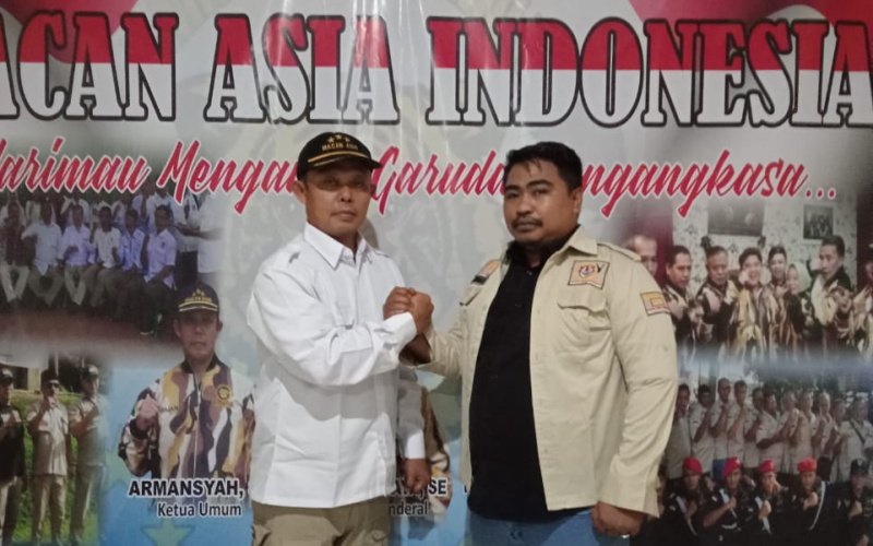 Bima Kasuma Kamal Terima Mandat Pimpin DPD Macan Asia Indonesia Provinsi Riau