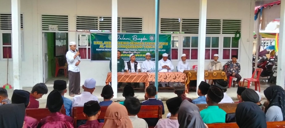 Khitan Massal dan Pasar Murah Meriahkan Rangkaian Haul ke-80 Syech Oesman Syahabuddin