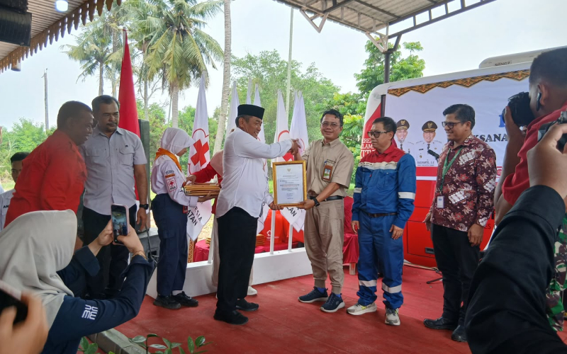 PT Pertamina Patra Niaga Refinery Unit Dumai Raih Penghargaan Pelaksana Donor Darah Terbanyak di Dumai