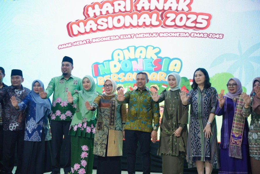 Gubri Abdul Wahid Tegaskan Komitmen Riau Jadi Provinsi Layak Anak