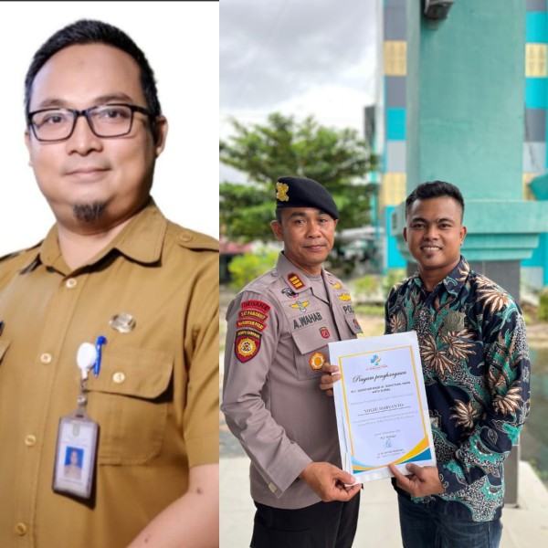 Satpam RSUD dr. Suhatman Mars Dumai Gelar Apel Rutin Akhir Bulan, Sejumlah Personel Terima Penghargaan