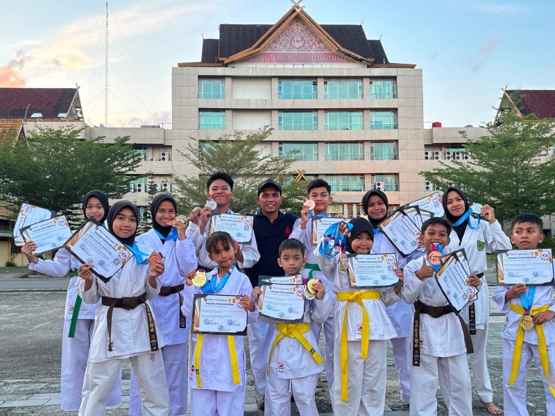 Wadokai Inhil Borong 15 Medali di Pekanbaru Open Nasional KC Piala Wali Kota Pekanbaru 2026