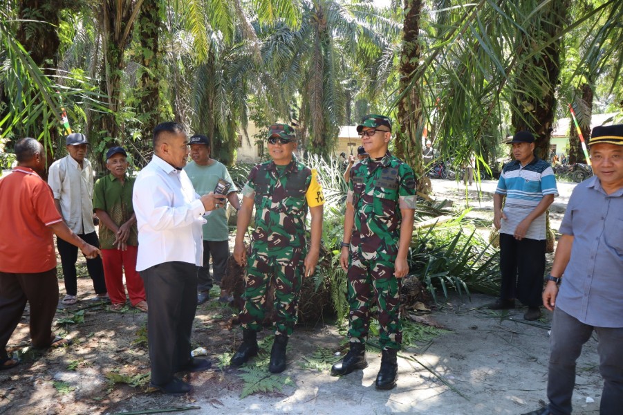 Tim Wasev TNI AD Tinjau Langsung Progres TMMD ke-124 di Dumai, Puji Sinergi di Bukit Kayu Kapur