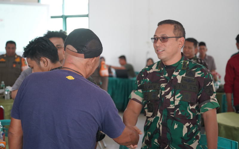 Perkuat Sinergi TNI–Masyarakat, Dandim Dumai Resmi Buka Sosialisasi Jaring Mitra Karib