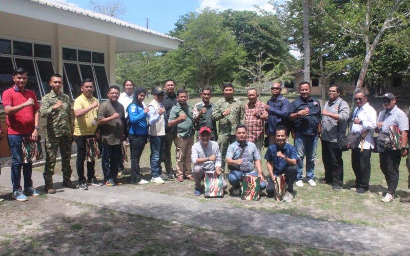 Pererat Silaturahmi dan Komunikasi, Grup 3 Kopassus Rangkul Insan Pers Kota Dumai