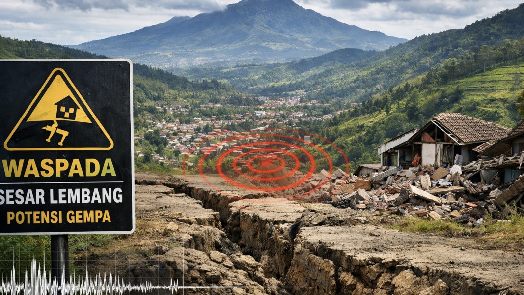 Ancaman Nyata Gempa M7 Sesar Lembang, Mitigasi Mutlak Tak Bisa Ditunda