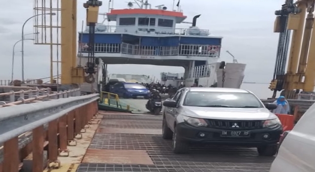 Penumpang Kapal Roro Pelabuhan Dumai Tujuan Rupat Masih Normal