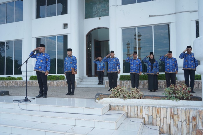 Pimpin Apel Kesadaran Nasional, Wabup Rianto Sosialisasikan Program ASRI untuk ASN Asahan