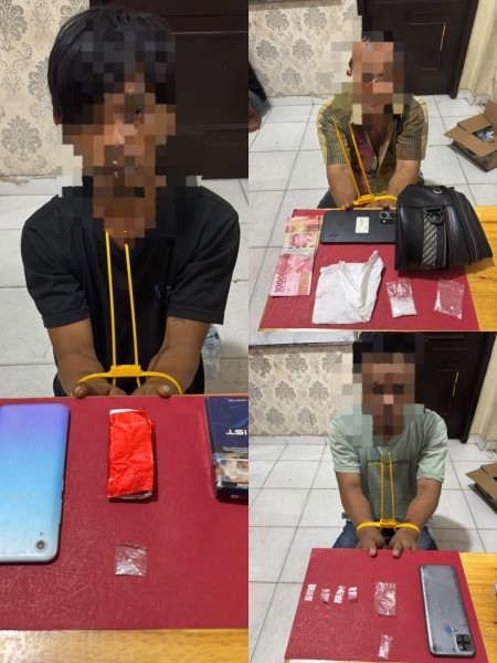 Satres Narkoba Polres Siak Bongkar Jaringan Sabu di Kandis, Tiga Tersangka Diciduk Beruntun