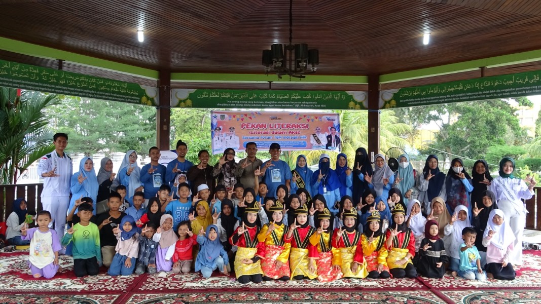Forum TBM Inhil Gelar Pekan Literasi ke-4, Dorong Budaya Baca dan Kesadaran Lingkungan