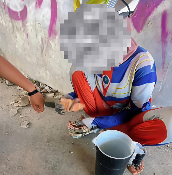 Pengemis Tajir! Dinsos Pekanbaru Amankan Pengemis Berpenghasilan Rp246 Ribu Perhari