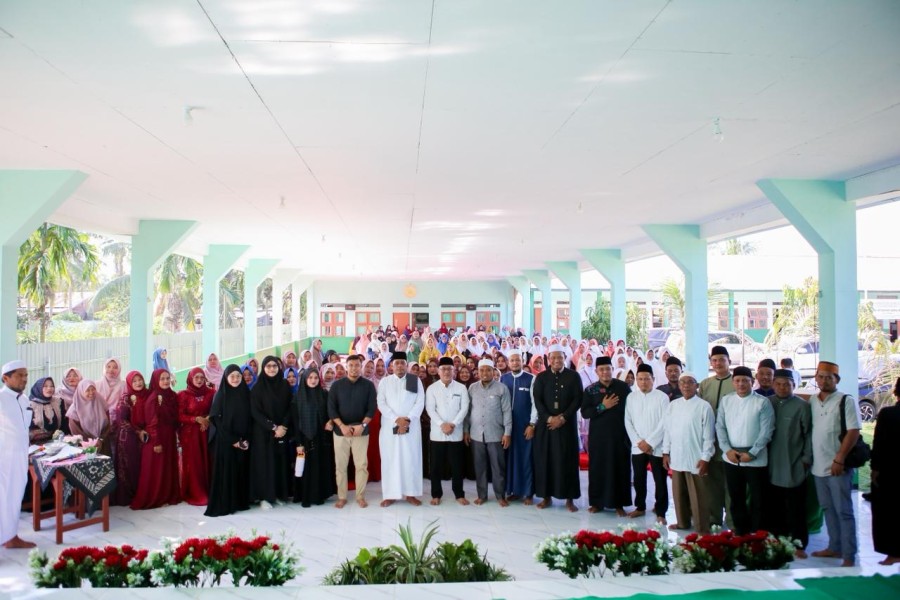 Tausiyah Ustadz Rahul di Sungai Geniot Disambut Antusias, Warga Padati Tabligh Akbar Sambut Ramadhan