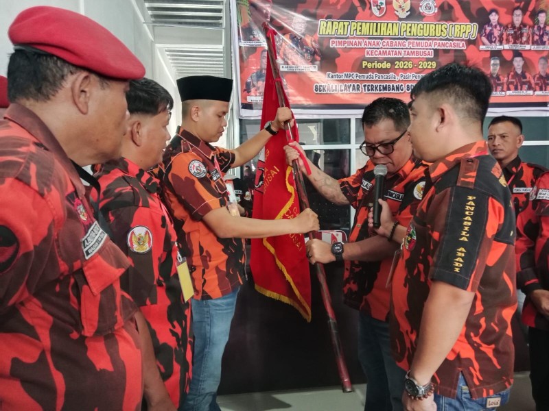Roganda Hasibuan Nahkodai PAC Pemuda Pancasila Tambusai, Siap Perkuat Kaderisasi hingga 100 Orang per Ranting