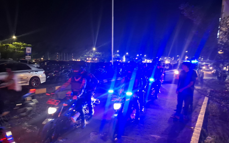 Kodim 0320 Dumai Gencar Patroli Malam, Jaga Kota Tetap Kondusif