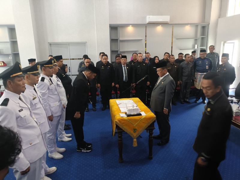 Bupati Bistamam Lantik 60 Pejabat Rohil, Tegaskan Jabatan Bukan Hak, Tapi Amanah Rakyat
