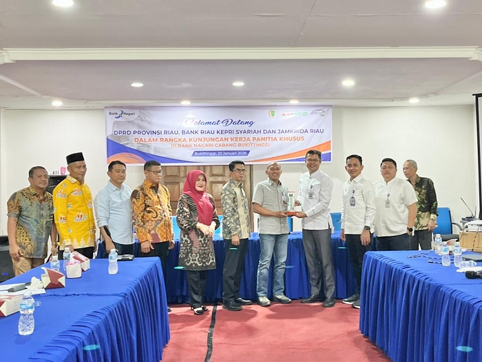 BRK Syariah Dukung Pembahasan Ranperda Penyertaan Modal Bersama DPRD Riau