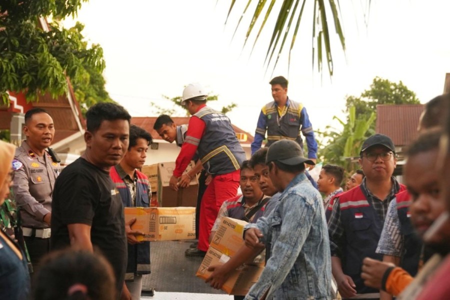 Hutama Karya Perkuat Bantuan Tanggap Darurat Bencana di Sumbar