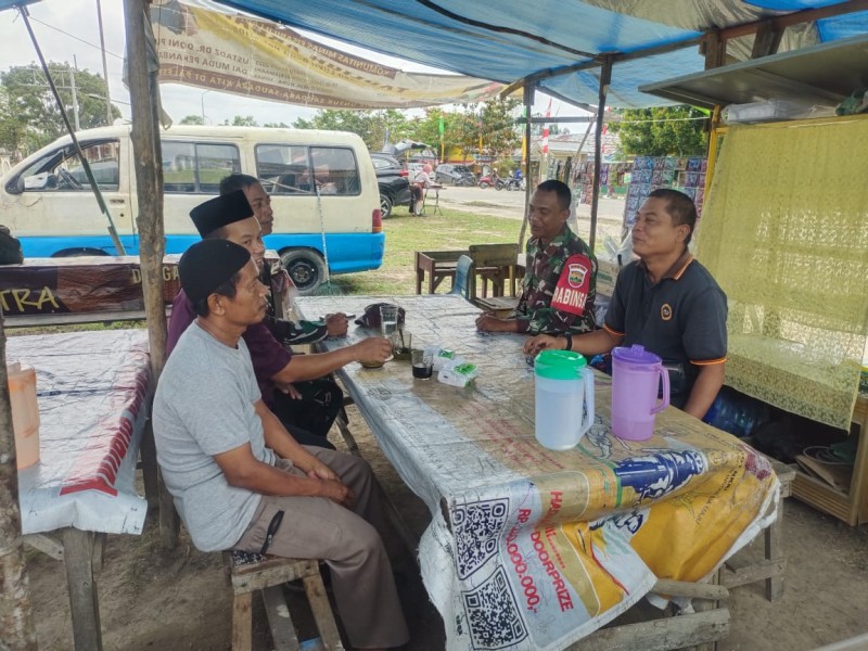 Babinsa Koramil 03/Minas Ajak Warga Tasik Betung Peduli Kesehatan