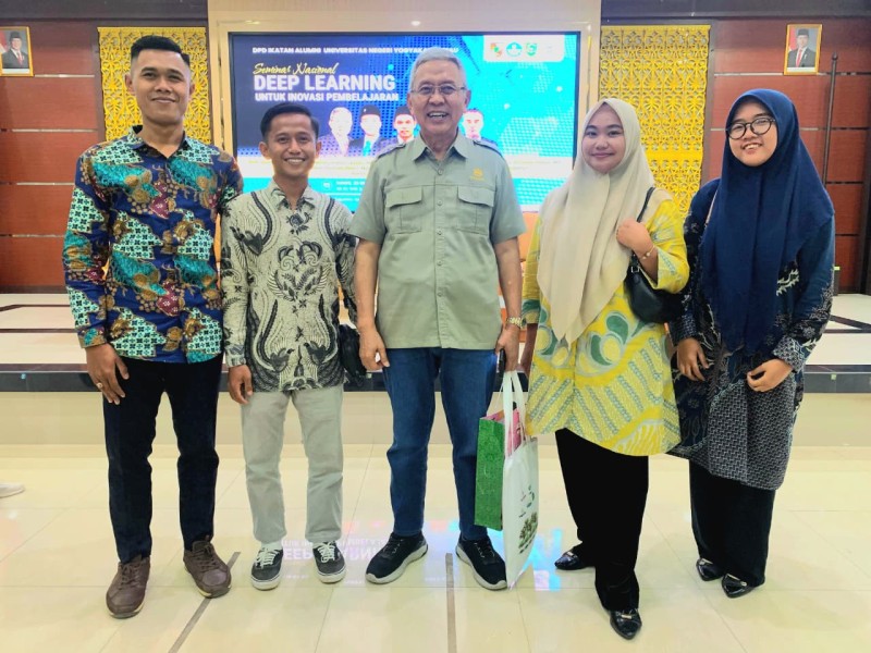 IKA UNY Riau Gelar Seminar Nasional Deep Learning untuk Inovasi Pembelajaran, UPP Kirim Dosen dan Mahasiswa Terbaik