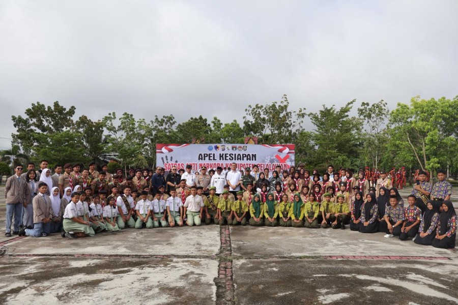 Pemkab dan Polres Pelalawan Deklarasi Perang Melawan Narkoba, Satgas dan Duta Anti Narkoba 2026 Resmi Dibentuk