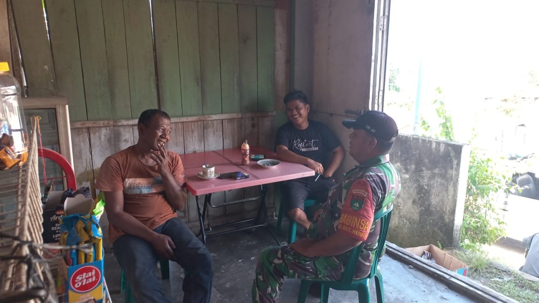 Koramil 02/BK dan Security PHR Patroli Jalur Pipa Minyak di Bukit Kapur