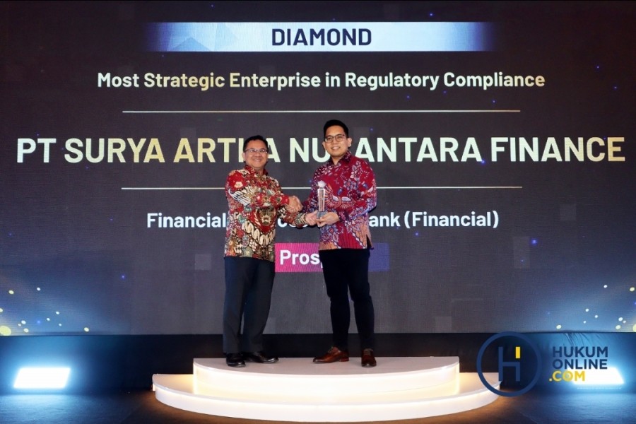 SANF Kembali Raih Penghargaan Diamond sebagai Most Strategic Enterprise in Regulatory Compliance pada IRCA 2026