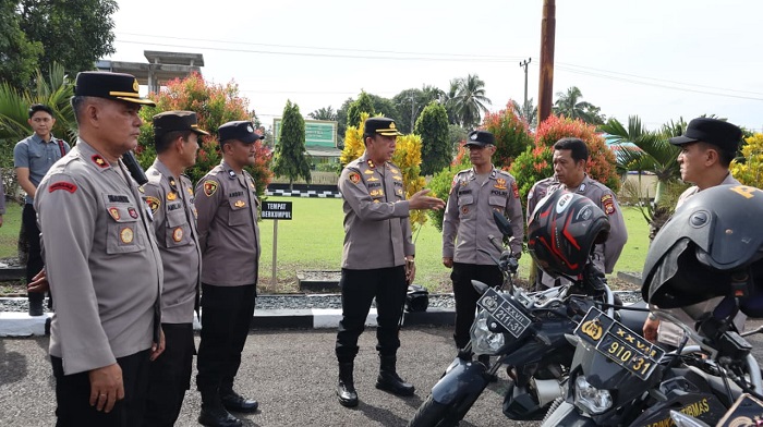 Kapolres AKBP Awilzan Minta Personel Rawat Randis Seperti Milik Sendiri