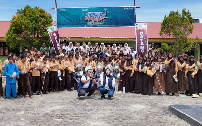Pelindo Dumai Tanamkan Semangat Literasi dan Kepemimpinan di SMPN 23 Dumai