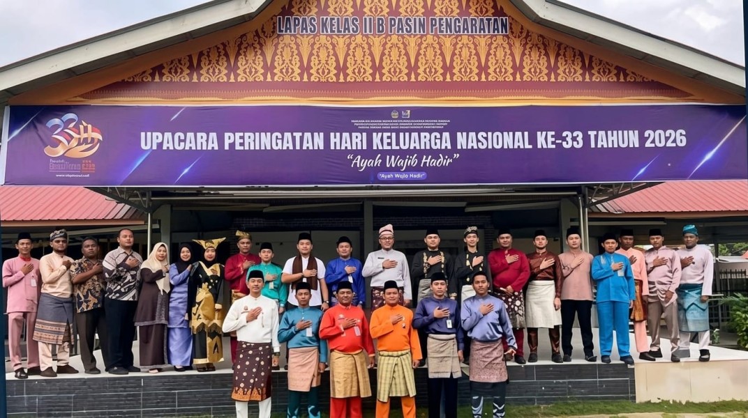 Harganas 2026, Lapas Pasir Pangarayan Serukan Penguatan Keluarga demi SDM Unggul