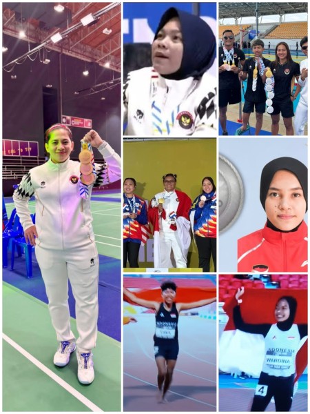 NPC Riau Borong 48 Medali di ASEAN Para Games