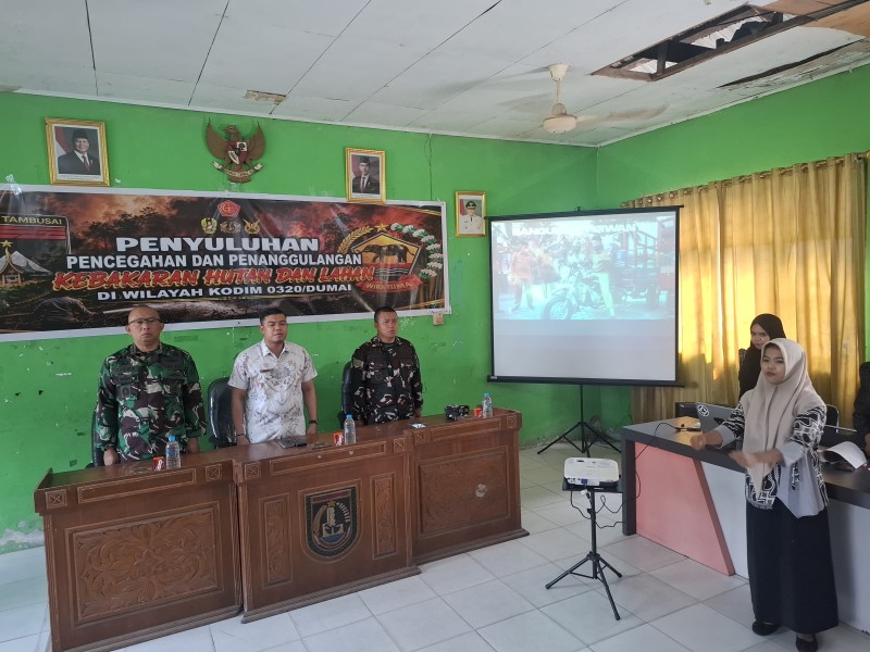 Mabes TNI Perkuat Pencegahan Karhutla, 63 Peserta Ikuti Penyuluhan di Sungai Sembilan