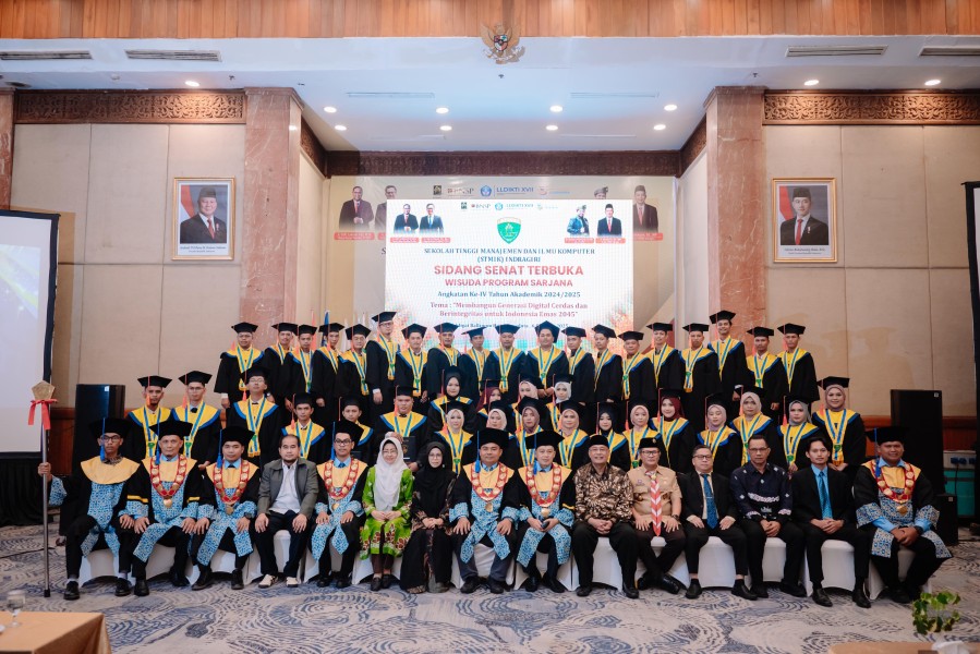 STMIK Indragiri Lahirkan 51 Sarjana Siap Songsong Indonesia Emas 2045