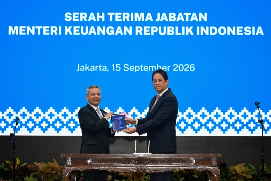 Purbaya Yudhi Sadewa Serahkan Jabatan Menkeu ke Suahasil Nazara dengan 51 Kata Sambutan