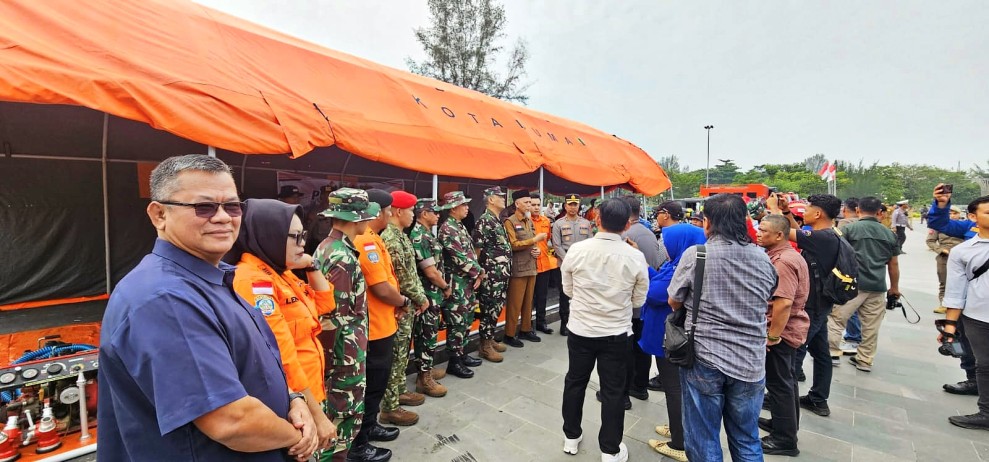 Perkuat Sinergi Cegah Karhutla, Pelindo Hadiri Apel Antisipasi di Dumai
