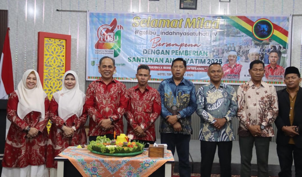 H Herman Hadiri Milad ke-4 GELIBU
