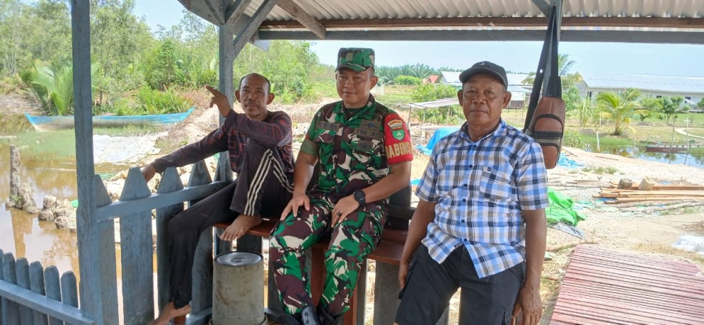 Pengawasan SDM, Babinsa Kateman Serukan Hidup Sehat Tanpa Narkoba dan Jauh dari Kriminalitas