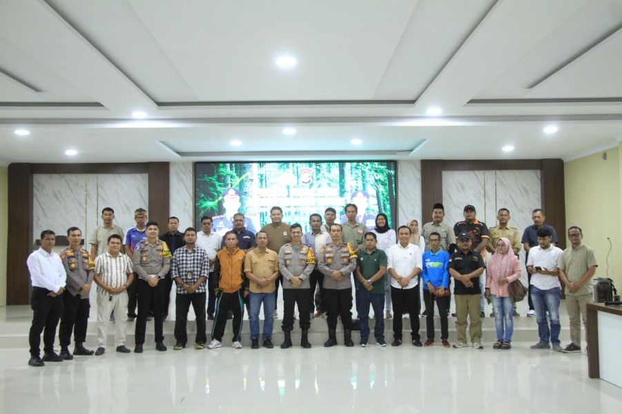 Polres Inhu Paparkan Capaian Kinerja Akhir Tahun 2025, Kapolres Ungkap Sejumlah Kasus Menonjol