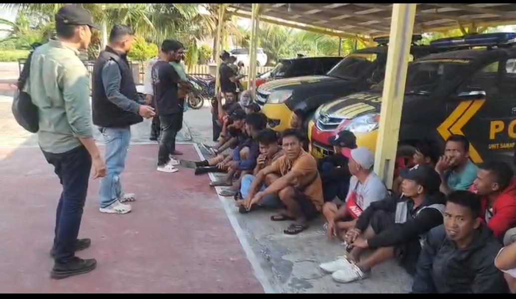 LAGI! POLSEK SUNGAI SEMBILAN UNGKAP TPPO KE-3 DALAM 8 BULAN, 29 PMI ILEGAL DAN 4 PELAKU DITANGKAP