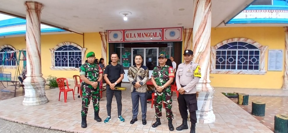 TNI–Polri Berikan Pengamanan Kegiatan Ibadah dan Perayaan Natal Jemaat Immanuel di Kateman