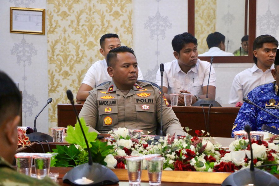 Wakapolres Rokan Hulu Hadiri Rakor Nasional Pengamanan Nataru 2025–2026 dan Antisipasi Bencana