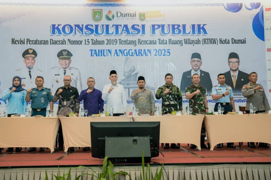 Revisi RTRW Dumai Didorong untuk Wujudkan Tata Ruang Modern, Berkelanjutan, dan Ramah Investasi