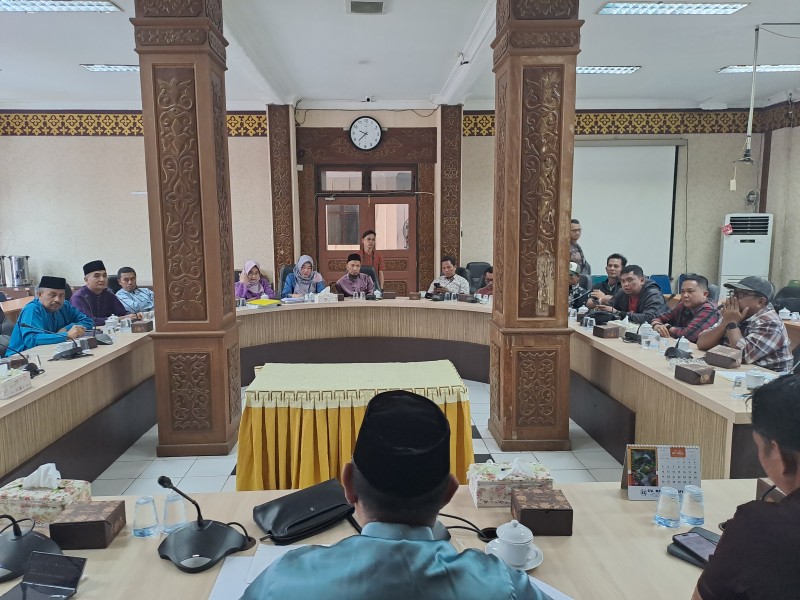 RDP GMPP-KD Bersama DPRD Desak Segera Lakukan Perbaikan Terhadap Bekas Galian