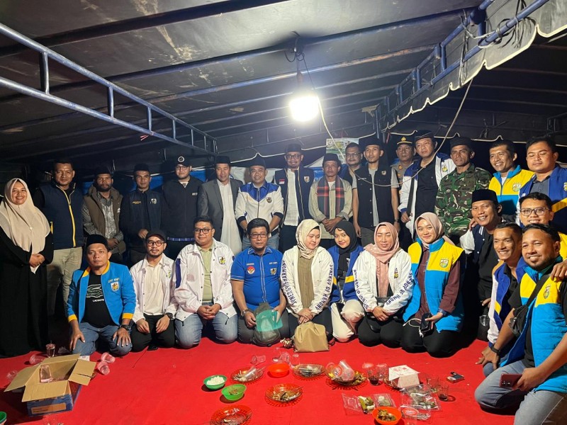 KNPI Lampung Terbang ke Aceh Tengah, Salurkan Bantuan untuk Korban Banjir Bandang