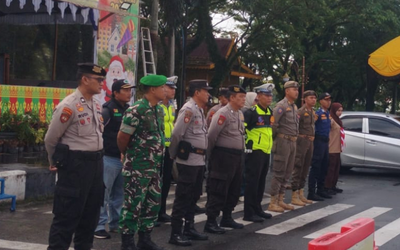 TNI Kodim 0320/Dumai Fokus Amankan Posko Nataru di Kota Dumai