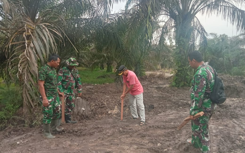 Aksi Nyata TMMD ke 124 Kodim Dumai: Pemasangan Box Culvert Berjalan Lancar