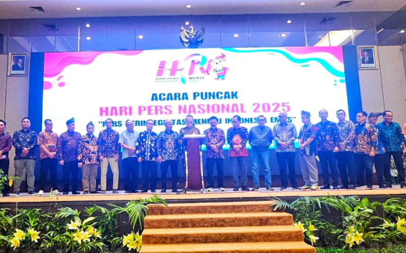 Deklarasi Riau Warnai Puncak Peringatan HPN 2025 dan HUT ke 79 PWI di Pekanbaru