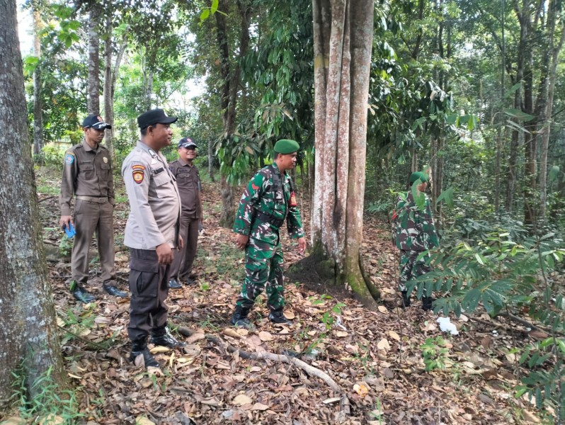 Patroli Rutin Cegah Karhutla di Wilayah Muara Kelantan: Babinsa Koramil 03/Minas Ingatkan Pentingnya Peran Masyarakat