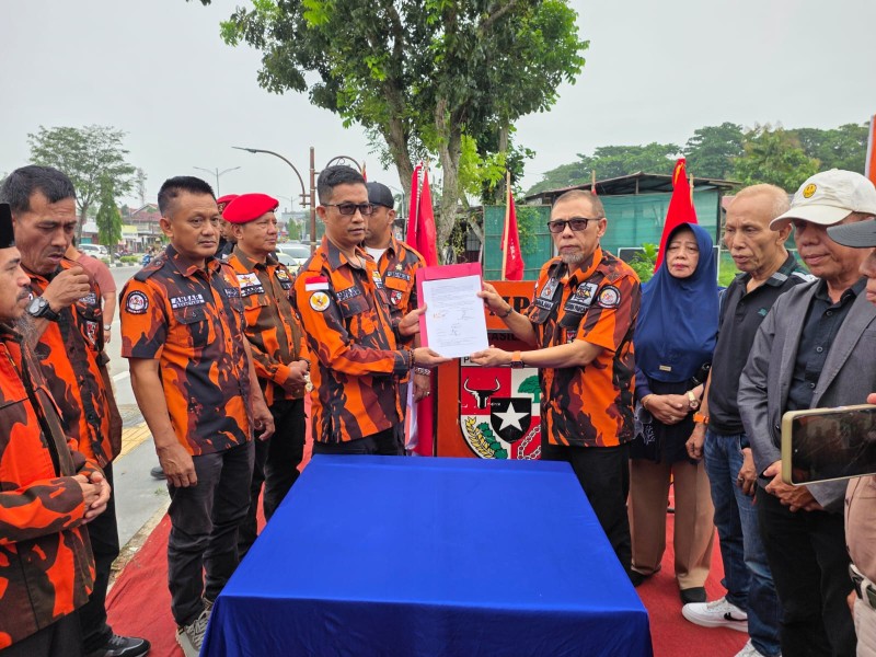 HUT ke-67, Pemuda Pancasila Dumai Wujudkan Pengabdian: Hibahkan Lahan Sekretariat dan Gelar Donor Darah