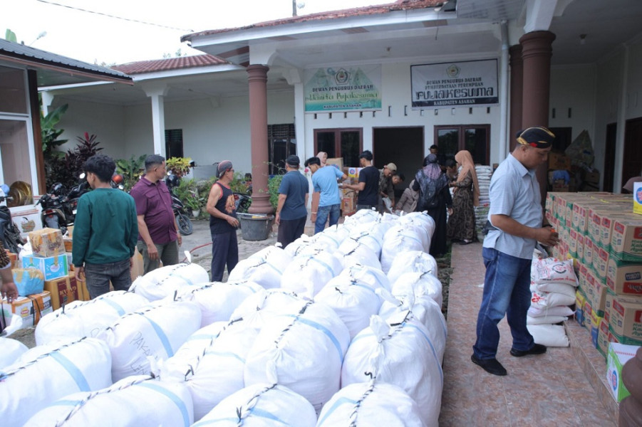 Pemkab Asahan dan Pujakesuma Kirim 2 Truk Bantuan Darurat ke Aceh Tamiang dan Lhokseumawe