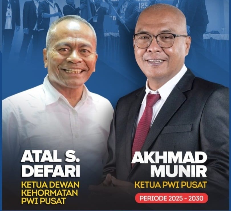 Bukan CH Bangun atau Zulmansyah, PWI Pusat Diketuai Akhmad Munir